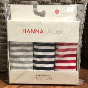 Hanna Andersson Boys Underwear 3pk size:small